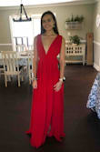 Such a beautiful dress. I am typically not an XS but I ordered both S and XS and the XS fit best. I wish I could wear it everyday. - Micaela S.