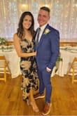 I love the design of the dress and the print. My only objection would be how loose it was for me around the midriff. It fit great around the bust, but at the hips there was a lot of extra fabric. With movement the fabric would fold up and create a weird bulge. - Ashley E.