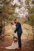I ordered this dress for my backyard wedding. It was little too big through the waist and hips, so I did have it altered through there a little bit. This dress was very well made! - Kelsey H.