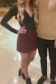I love this body suit! It fits perfectly and was perfect for a rehearsal dinner party. The shoulder pads are super small (I have wider shoulders and it didn't make me look huge) and I taped in pads for bust. I love that I can wear it with so many different bottoms, definitely a staple! - Lauren C.
