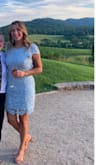 This color and style was perfect for a summer wedding! Even with an open back the front still looks awesome. No bra but did wear spanx. I had some slight puckering around my side boobs but if I had some tape I would be good! Will definitely be ordering again in different colors! - Brittany C.