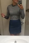 Stretchy and fits well. I ordered a small - Anastasia O.