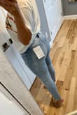 I have such a hard time finding high waist jeans that fit both my butt/hips and waist. These are so soft and have the perfect amount of stretch. - Brittney R.