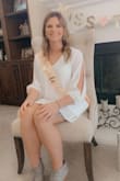 This dress is very pretty & comfortable. It was perfect for my bridal shower! - Ashley H.