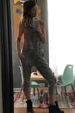 Being 5'11 with an extremely long torso means that rompers & overalls and jumpsuits are a no-no... one piece garments give that "front wedgie" look. Plus I have a very small chest and bum.. it's all typically a recipe for a disastrous fit. But finally finally finally... a pair that fit and are so comfortable and well made! I felt amazing in these... the straps are adjustable in a way that you can tweak the front bib area and/or the racer back part. Genius! The drawstring is so handy & allows for even more fit adjustment.. brilliant! And the tapered cuffed legs... incredible! (I cuff all my pants like capris because they're too short anyway) You can practically custom fit these overalls to suit whatever your body shape, size, length may be! Bravo. I LOVE THESE. - Tara B.