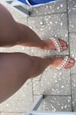 I love wearing this pair of slide sandals as they are very classy & possess neutral colors. I am on vacation atm, and I honestly can't stop wearing them :) - Viciana M.