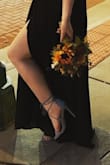 Perfect shoes! Wore them as my something blue for my elopement and they were awesome! Super comfy and the strings stayed out the whole time! - Karina N.