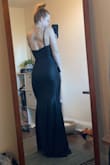 WOW! Was very uneasy spending the $50 on a non returnable dress, but I used to style assistant on the site and she was SPOT ON. When I pulled it out of the package I didn't think by looks it would fit but the fabric has a perfect amount of stretch. Wearing 4in heels with it so I don't need to get it hemmed. I cannot wait to wear it all dolled up! - Kelsey B.
