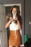 Love this skirt, I did read reviews saying how it runs bigger. So I got a small instead of a Medium. - Yvette M.
