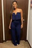 Absolutely love this jumpsuit got so many compliments. True to size. - Danielle S.