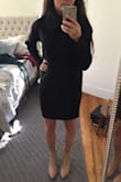A great piece for any wardrobe. Can be worn casual or dress it up. I fit in between a small and xsmall. Xs fit best. - Danielle M.