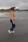Perfect color, perfect fit. My new fav sweater! - Monica A.