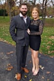 This dress was absolutely perfect for a fall wedding!  I felt it was appropriate length with great coverage but didn't lose any sexiness! 10/10 recommend! - Lauren A.
