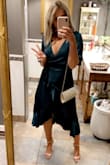 This dress was absolutely perfect for the vineyard wedding I went to. It's super comfortable, and it's flattering in all the right places. I received SO many compliments. I honestly want to buy it in every color! I feel like everyone needs this dress. You will not be disappointed! :) - Jamie F.