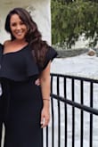 I ordered this dress in a pinch for a black tie wedding and was not disappointed. It came in 2 days (expedited shipping), and fit perfectly. Throw on some shape-wear and ditch the bra. I felt great and got tons of compliments all night. - Alexandra C.