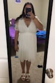 I was debating whether to get a large or extra large but I went with a large and it fits almost perfectly. It's just a little bit tight on the waist. Other than that, it fits well and looks great. - Vanessa G.