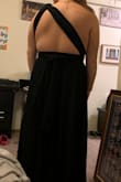 I love the material of the dress, it flows really well and is super comfortable! I tried it on with my friends and we have came up with 10 different looks already that we love! Can't wait to wear it! - Cassy S.