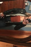 Such a nice body suit! The color matches a lot too. Wore it with a green jacket but tried it on with a motorcycle jacket too. Deff need a strapless bra and suit has adjustable straps! - Kelsey B.