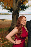 This is a gorgeous dress for someone who is busty and needs more flexibility up top. I was able to style this dress to work with my body build. A little long so I cut it off with sewing sheers but due to the no fray fabric I didn't have to hem it at all! - Kaile M.