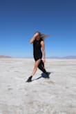 This dress is a must have closet staple. It is so comfy and flattering. It also is a thick enough material that you don't need to worry about underwear or bra lines. - Samantha C.