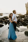 This dress is simply lovely. I felt so beautiful all day long during my engagement photo session. I did have to get the skirt hemmed significantly because it was quite long, but other than that, it was just flowy, pretty perfection! - Natalie S.