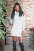 It fits me a little bigger than I was expecting, but it's cute and comfy and I like a baggy look every now and then! - Tyema W.