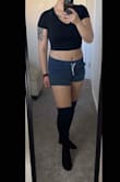 These fit around my legs/thighs really well but the actual shoe fit is a little big. If I bought a smaller shoe size, the fit around my thigh would have been too small. - Emily T.