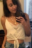 This necklace goes with almost anything! Whether I am going out or keeping it casual, it's an easy choice to include this necklace as part of my look (: - Sonja S.