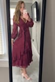 I can't wait to wear this for my engagement photos this month. I usually wear a small in Lulus dresses but I took a chance on the XS and it worked out. It is definitely snug around the waistline but I feel like I would be swimming in the small since it is a lot of fabric. - Charlotte M.