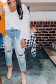 Love these jeans! Never thought I'd be able to pull this style off but these were perfect! - Emily H.