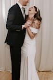Exactly what i wanted for my dinner-wedding dress. Adorable. - Jessica S.