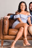 This was a really beautiful dress. The material was thick/sturdy and I loved the color. It was a bit snug on me but I was worried the size Large would be too loose due to the other warnings about the dress running large. Can't wait to wear this again in the Spring/Summer! - Kristen C.
