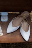 I was looking for the perfect flat for my outdoor barn wedding. I found them and was sad that they were out of stock in my size. I would go on the website daily to see if they had come back and I was thrilled when one of those days it was back in stock. I normally range from a 6.5 - 7. Normally in flats I'm a 6.5. I read the reviews and felt that a 7 would be the right size, as it was! I'm in love with them! I highly recommend buying them!! I wore them for almost 10 hours and they were so comfortable. - Keri M.