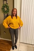 I am very satisfied with my sweater. Fantastic quality, super soft and very warm. Love the style and the color. - Jannie M.