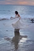Loved the dress!! Fun fun fun, length and top was a bit big. May have needed a M, but other wise very comfortable and flowy for beach pictures. - Timothy B.