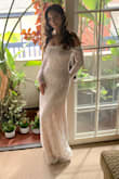I got SO many compliments!! Originally we had to get married abroad a few months ago (my original dress is also abroad), and therefore I had to get a dress for our elopement that we decided to do in last minute. I had to take the dress to the tailor to tighten a little bit. I wore XS, but felt a little lose on the upper part. - Yasmin O.