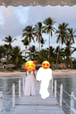 I bought this dress for my small wedding in the Caribbean. It worked out perfect! - Tania F.
