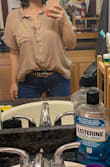 Love this shirt! I ordered the other colors in a smaller size and both work. Just depends on the look you want! Definitely runs big. - Ixchel L.