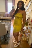 The color is vibrant and its quality material. You can see every curve and dimple with this type of material. You will be able to see the pooch, cellulite, etc... So if you're a bit self conscious about your figure, stay away. - Cassandra O.