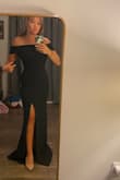 I purchased the dress as a bridesmaids dress for my friends wedding & I LOVE it! I'm weary of dresses in this style because I'm self conscious of the cut and how it would make my arms look but I adore it. Sturdy yet soft & well made material, elegant & will never go out of style - and it hugs every curve nicely & made me feel beautiful! I'm a shorty so I will have to hem it an inch or two but nevertheless I am excited! So very happy with a dress that's not just a purchase but an investment as it will not only be a bridesmaids dress but it can be for any formal event and can be worn almost anywhere! Thank you! - Malia D.