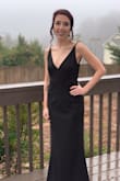 Being on the shorter size, I always have to have dresses hemmed so I was not shocked when this dress was way too long for me. I did order it a size up to have the dress altered to fit my body exactly. It was perfect for my fiance's military ball and was extremely happy/impressed with this dress. It was comfortable and easy to move around in all night. I got tons of compliments. Definitely a great purchase that I still am super happy with. - Kristen M.