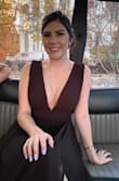 I wore this as a bridesmaids dress and it was perfect! Super flattering and comfortable to dance the night away in. Love it! - Kansas C.