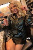 Loved this leather dress so much! It was worth the price and the material is so nice. I looked everywhere for a leather dress but this one just seemed the best for the material that I would be getting. You get what you pay for! - Amanda D.