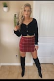 So cute, comfy, and flattering! Perfect for the holidays coming up! - Haley J.