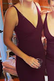 This dress was comfortable and fit perfectly.  It's definitely right, so some Spanx might be needed but it was stunning! - Madeline R.