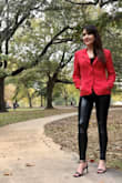It's my first leather leggings, I like the fit, it is  very comfortable too
got so many compliments on these legging. - Yasaman F.