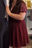 I bought this dress to wear to my boyfriend's brother's wedding and received so many compliments on it! Not only is it super comfortable to wear, but the material is soft and flowy. I am fully satisfied with this dress and will wear it on many more occasions. - Mariya