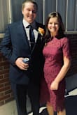 This dress fit like a glove and was perfect!! Got so many compliments on it, highly recommend! - Erin G.