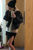 I got a medium because my arms are long. This coat is very warm and soft. Great quality. - Lisa R.