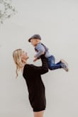 I bought it to wear for family pictures and I love it, it was a little loose and comfy. It was super short, so as a mom wrangling kids who are running around I was a bit self conscious about how short it is but I'm also really tall so most dresses run short on me anyways. Overall a great buy! - Samantha S.